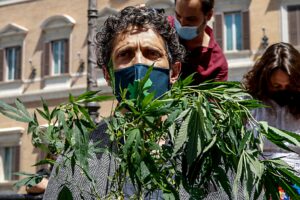 Fumata sinistra: alla Camera con la cannabis