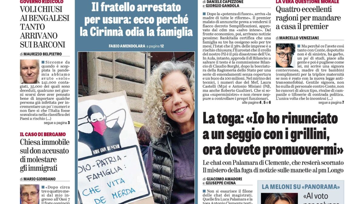Oggi in edicola