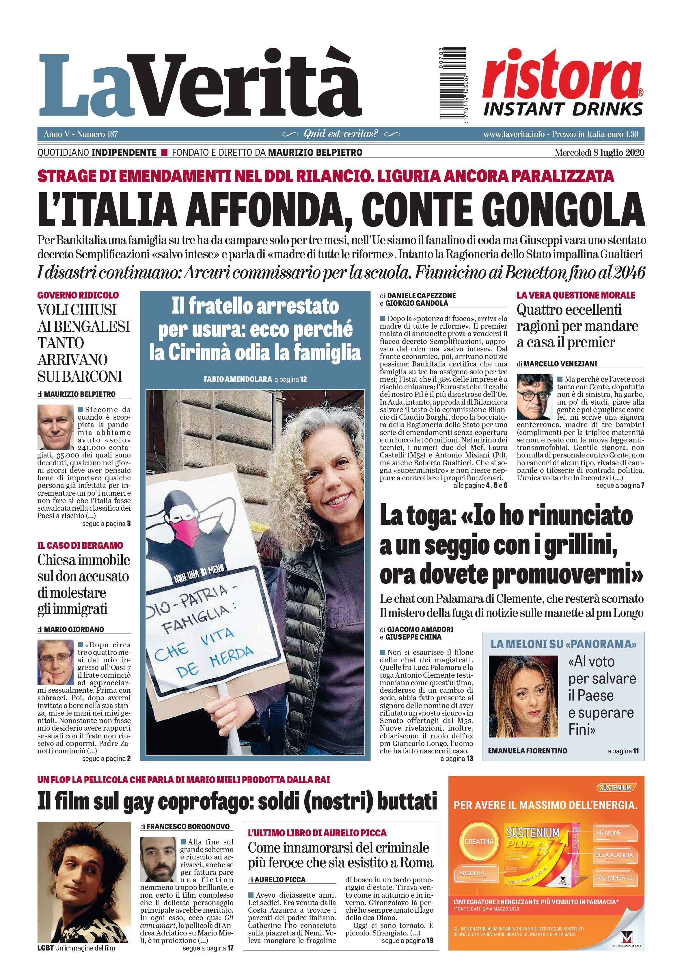 Oggi in edicola