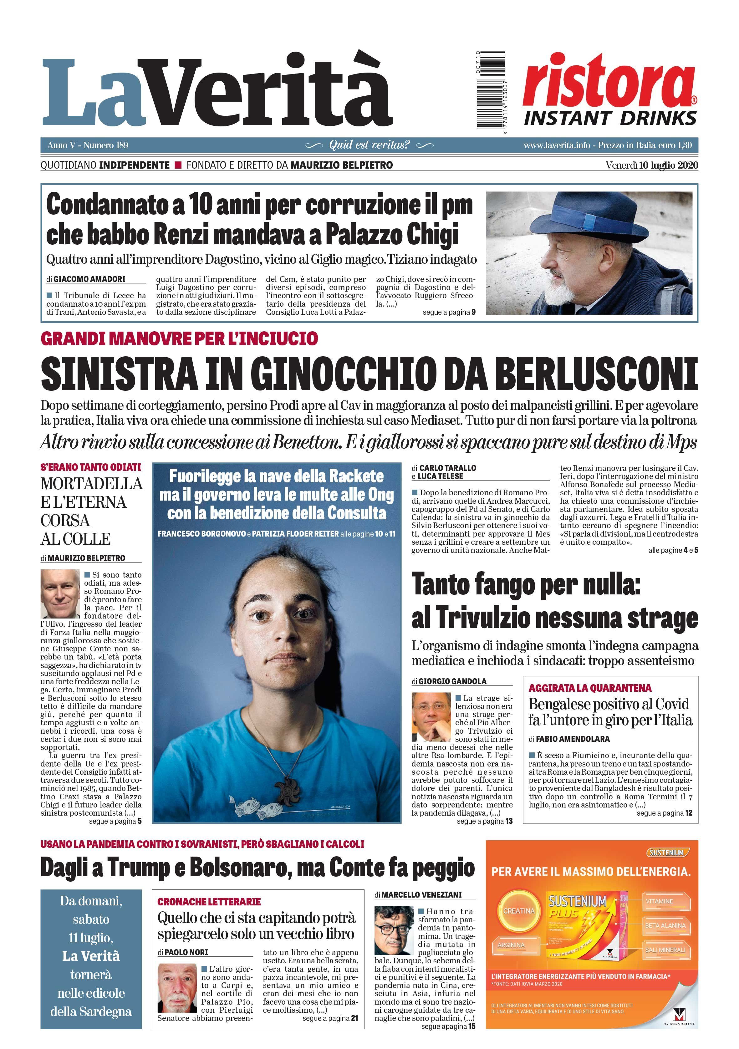 Oggi in edicola