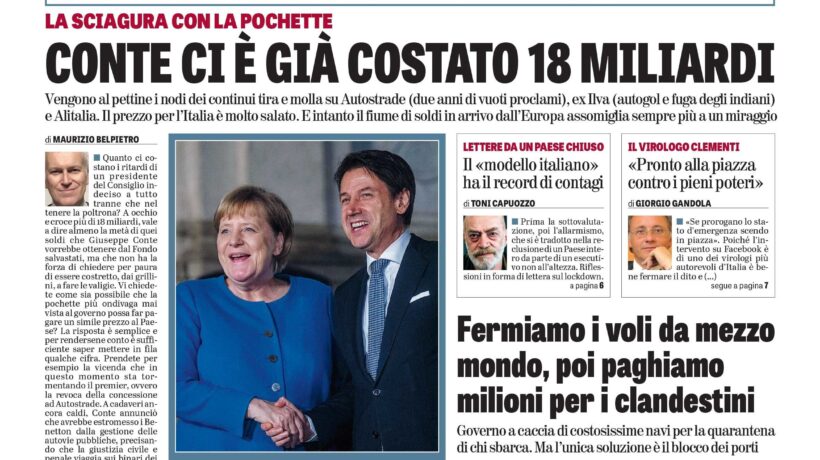 Oggi in edicola