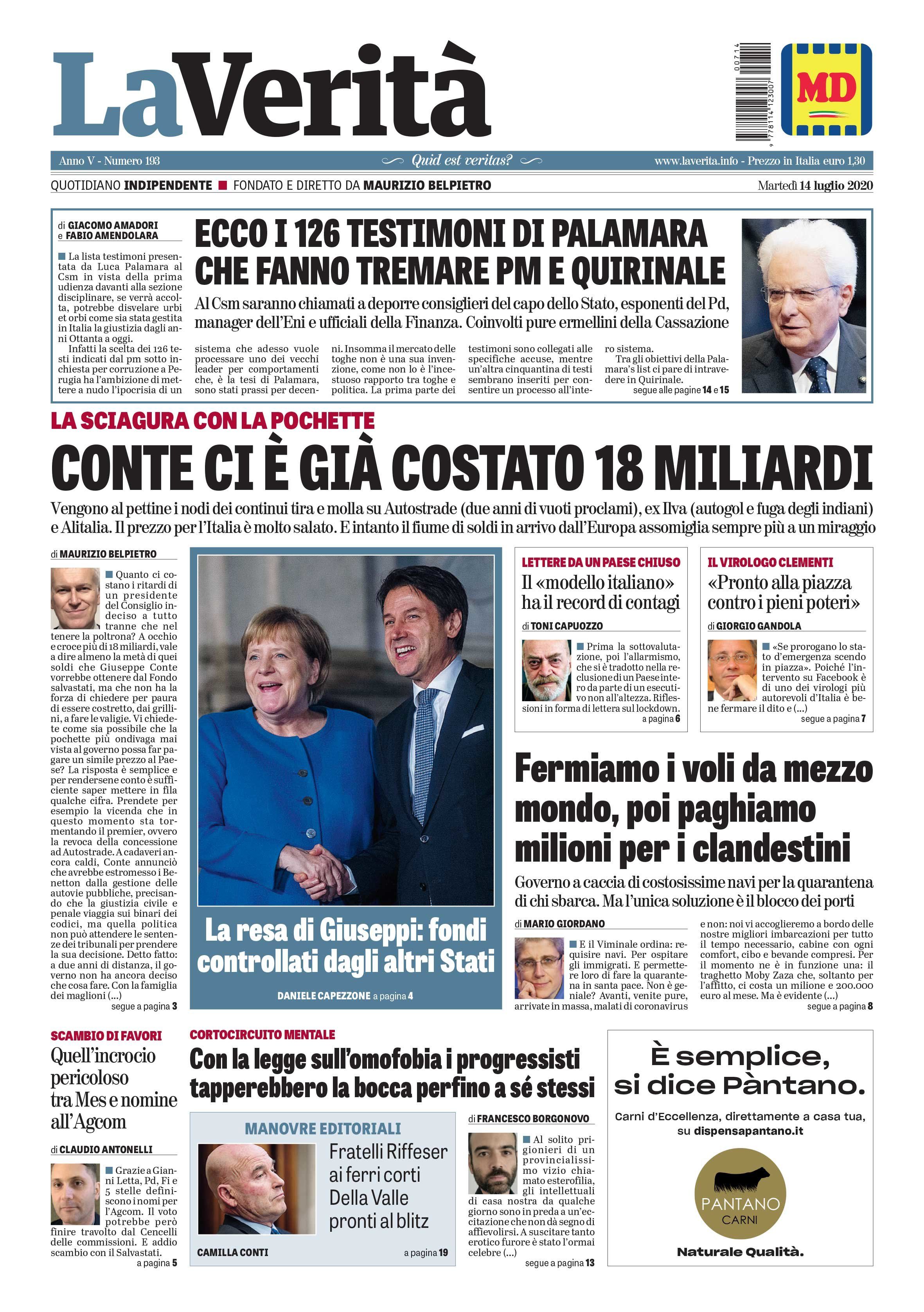 Oggi in edicola