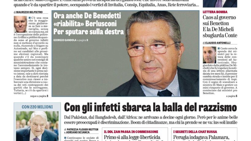 Oggi in edicola