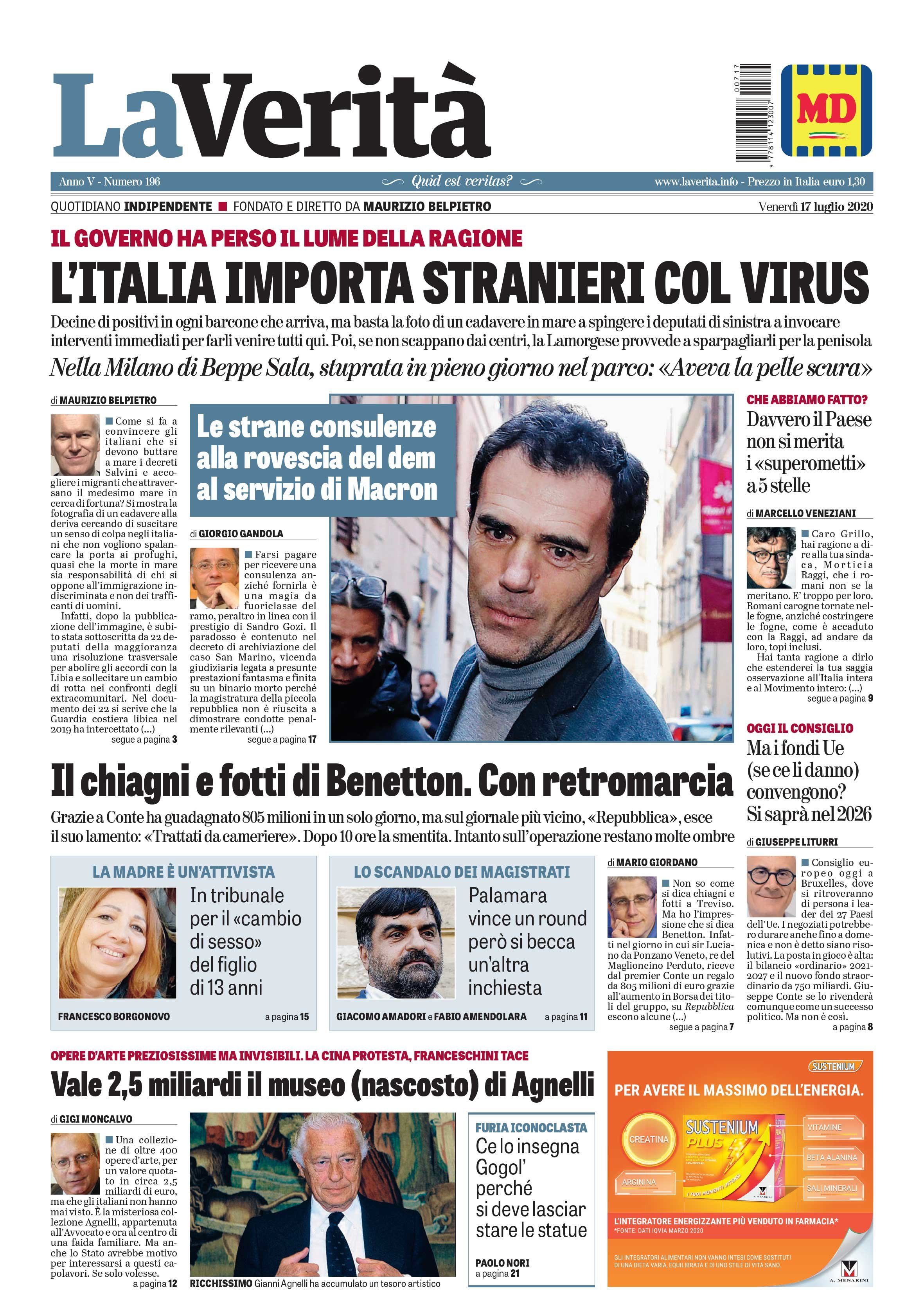 Oggi in edicola