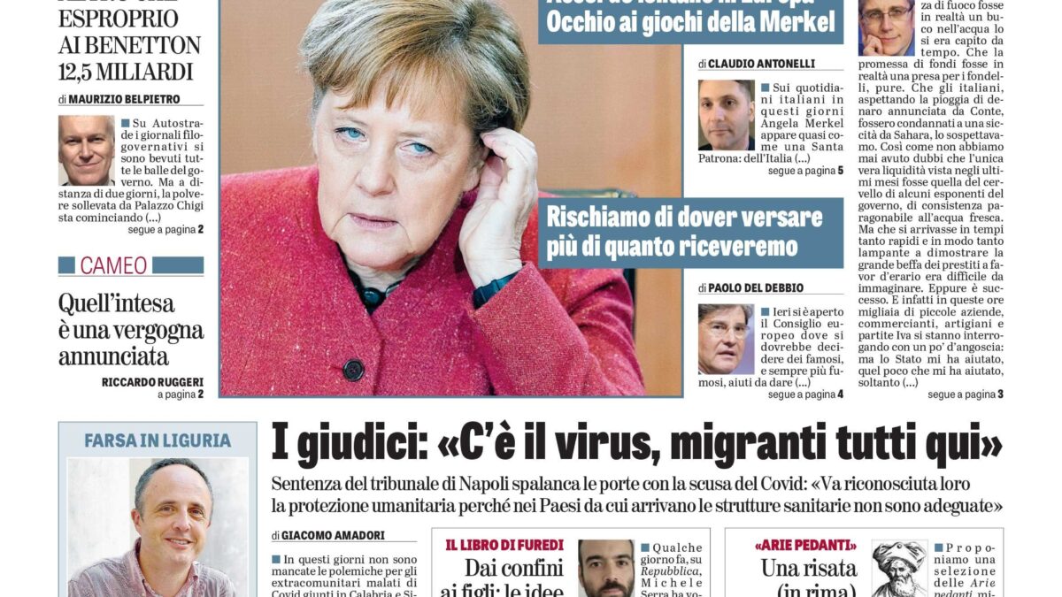 Oggi in edicola