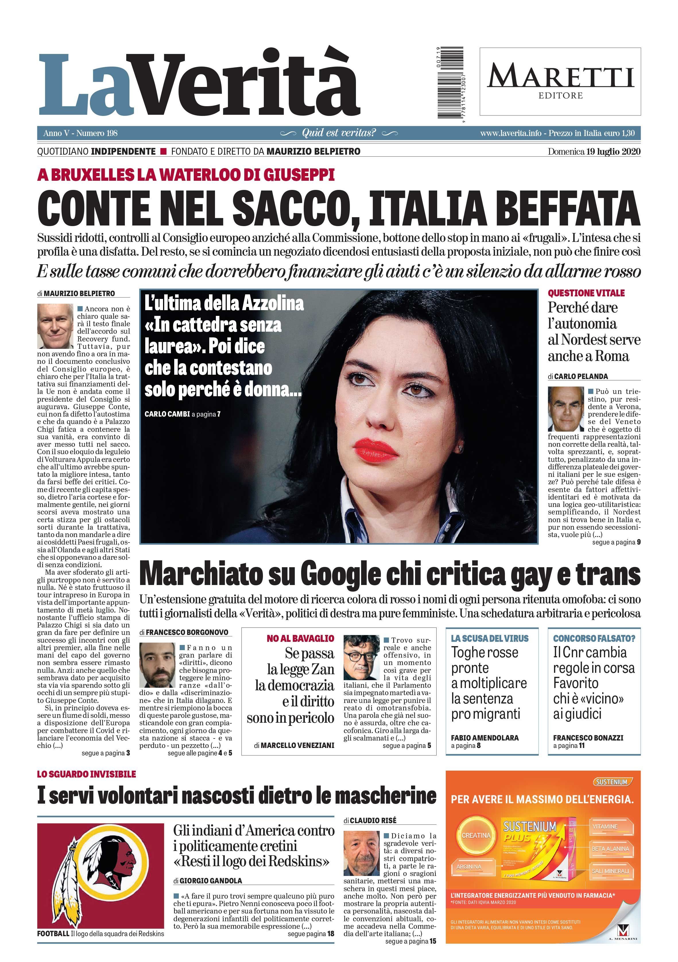 Oggi in edicola