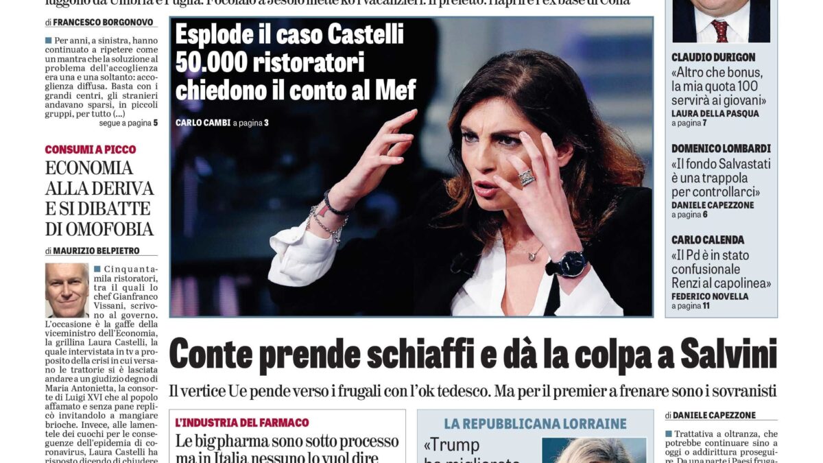Oggi in edicola