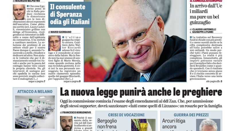 Oggi in edicola