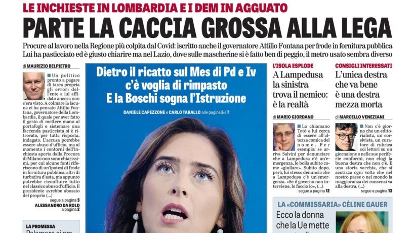 Oggi in edicola