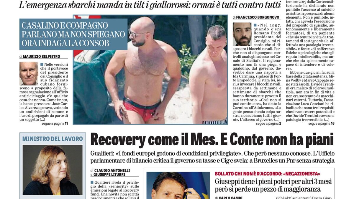 Oggi in edicola