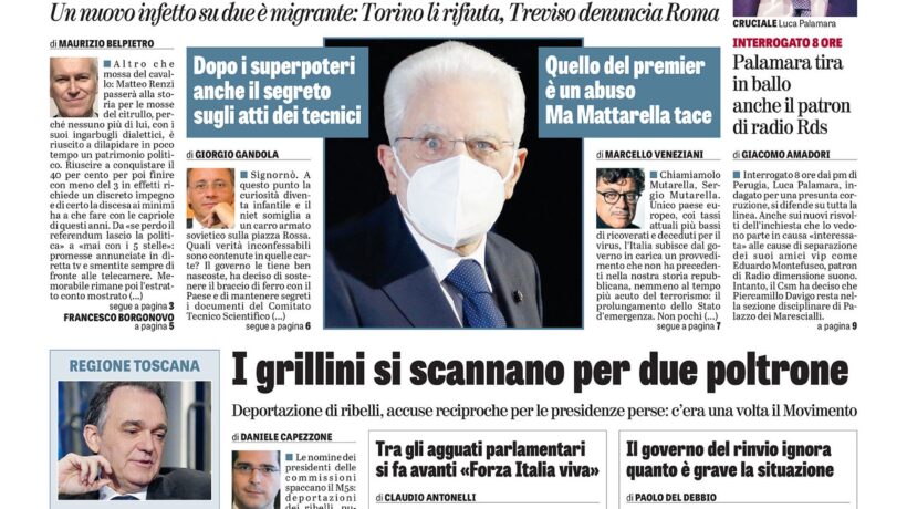 Oggi in edicola