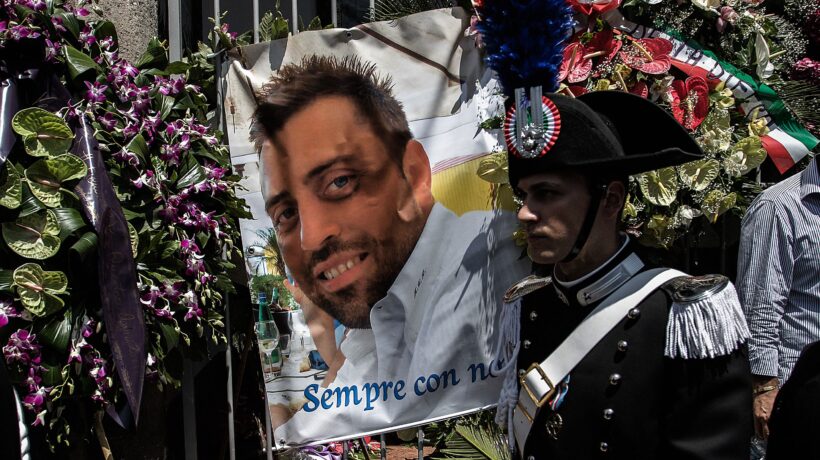 Il killer del carabiniere sputa contro l’Italia