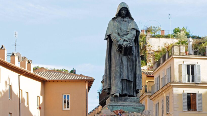 C’è ancora un rogo per Giordano Bruno ma per motivi opposti a 400 anni fa