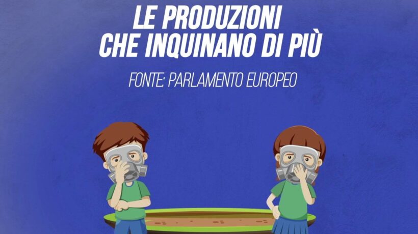 Ambiente, ecco le produzioni che inquinano di più