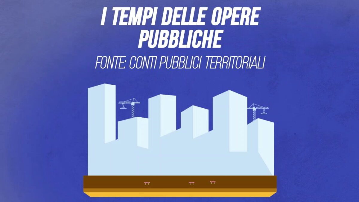 I tempi delle opere pubbliche