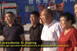 Il focus di CCTV: Xi in visita agli agricoltori del Jilin