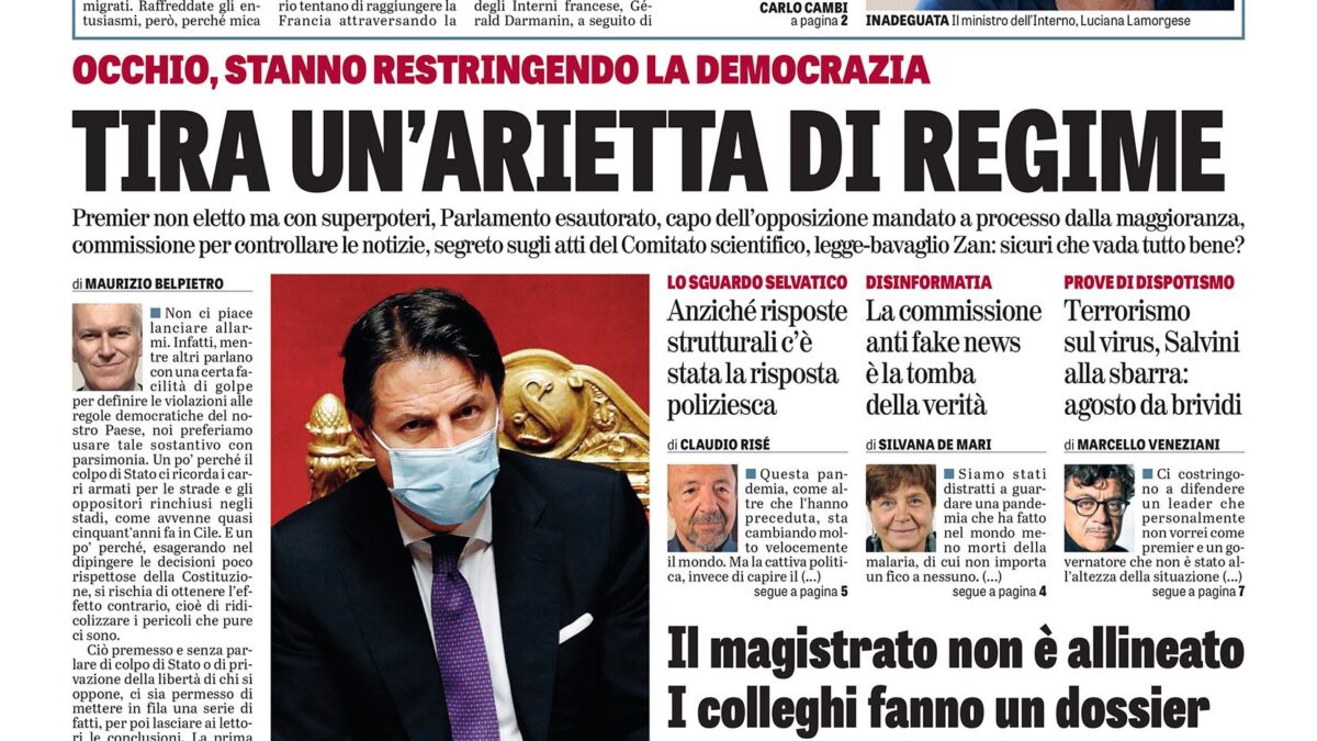 Oggi in edicola