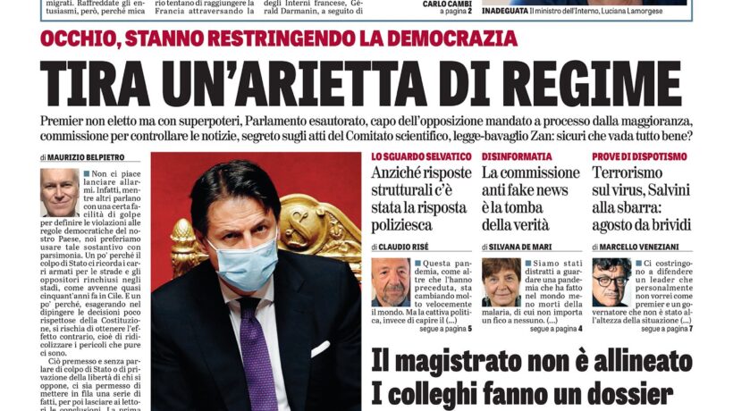 Oggi in edicola