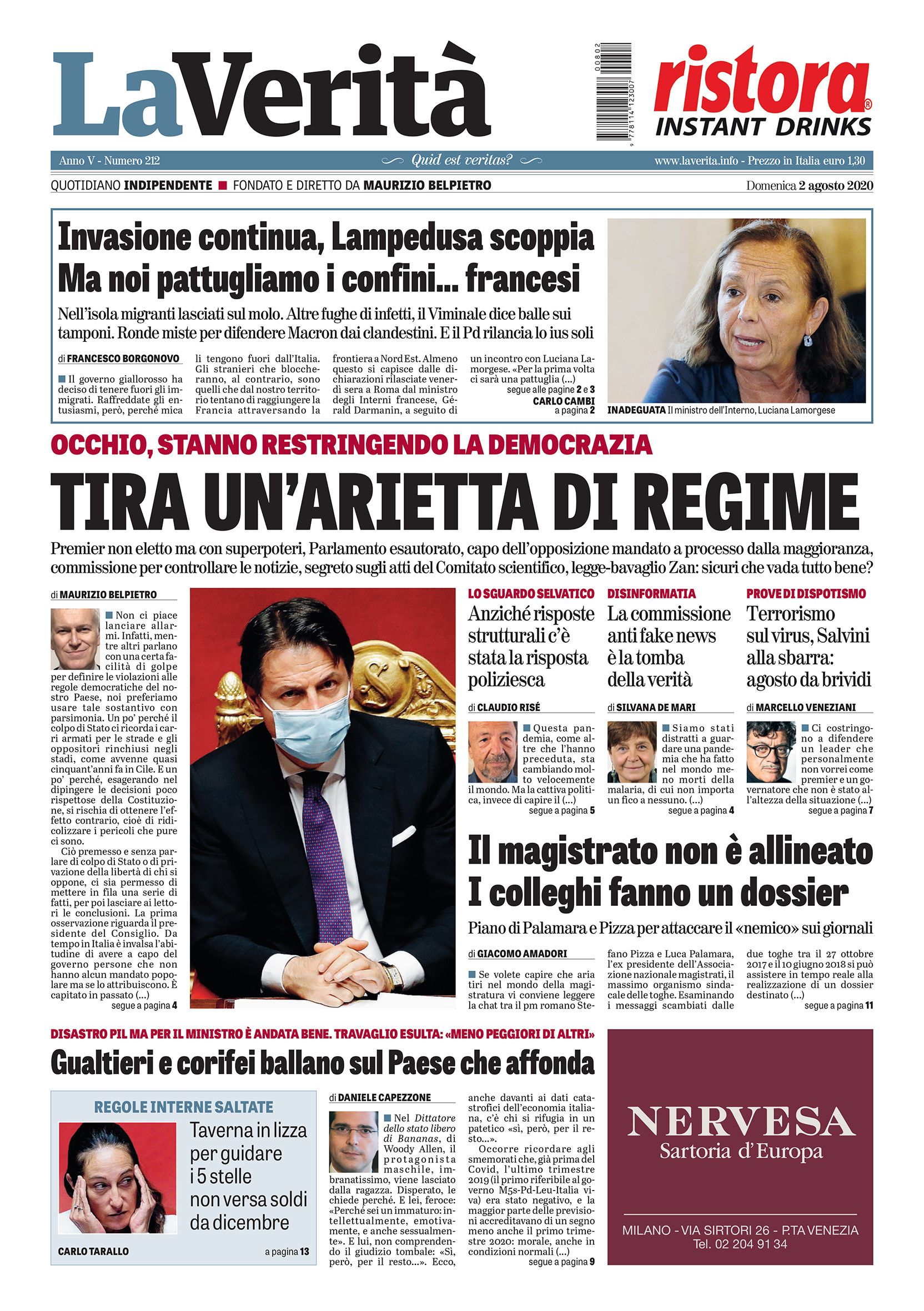 Oggi in edicola