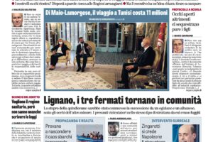 Oggi in edicola