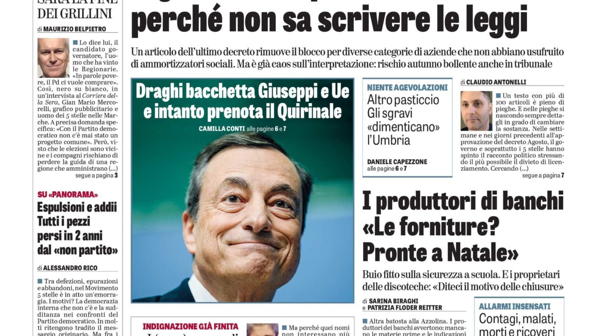 Oggi in edicola