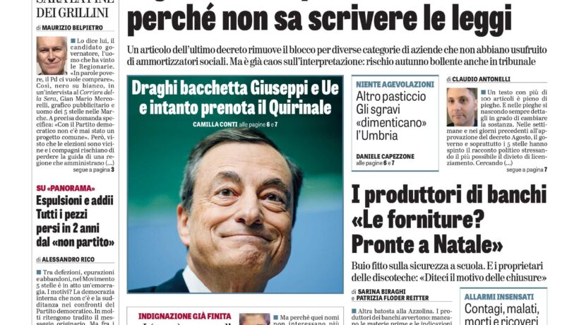 Oggi in edicola