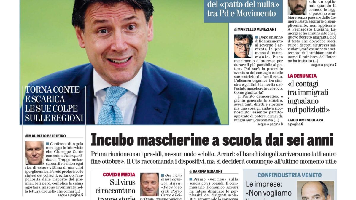 Oggi in edicola