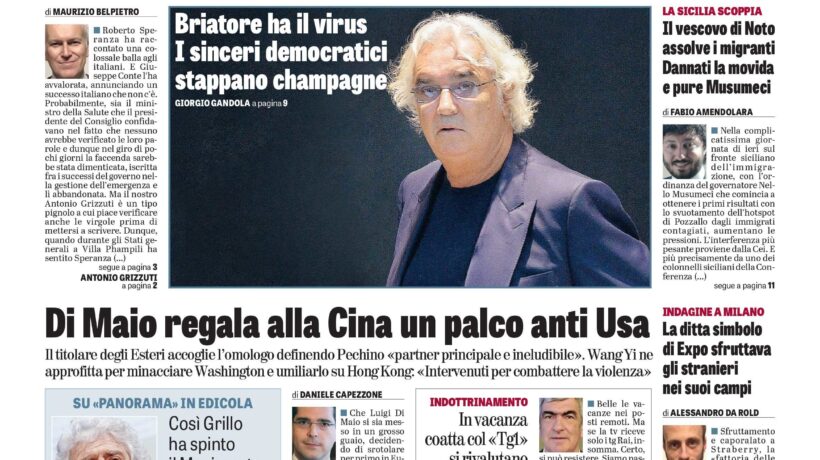 Oggi in edicola