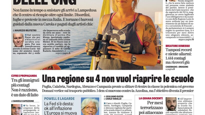 Oggi in edicola