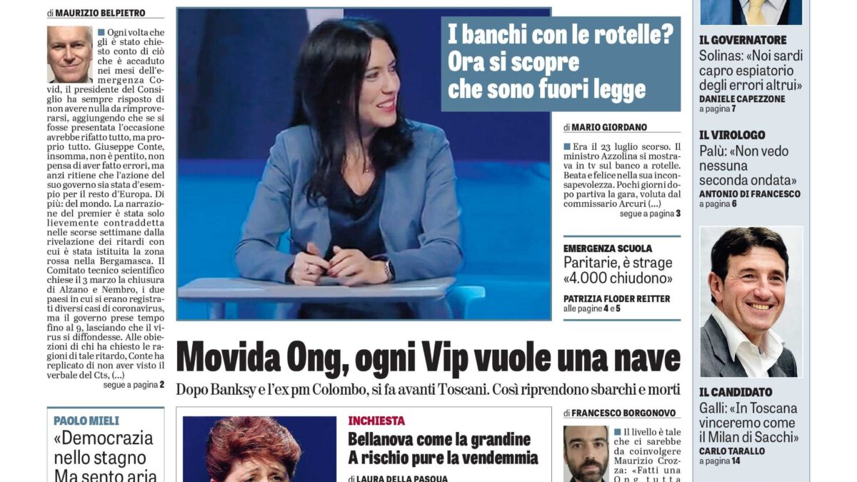 Oggi in edicola