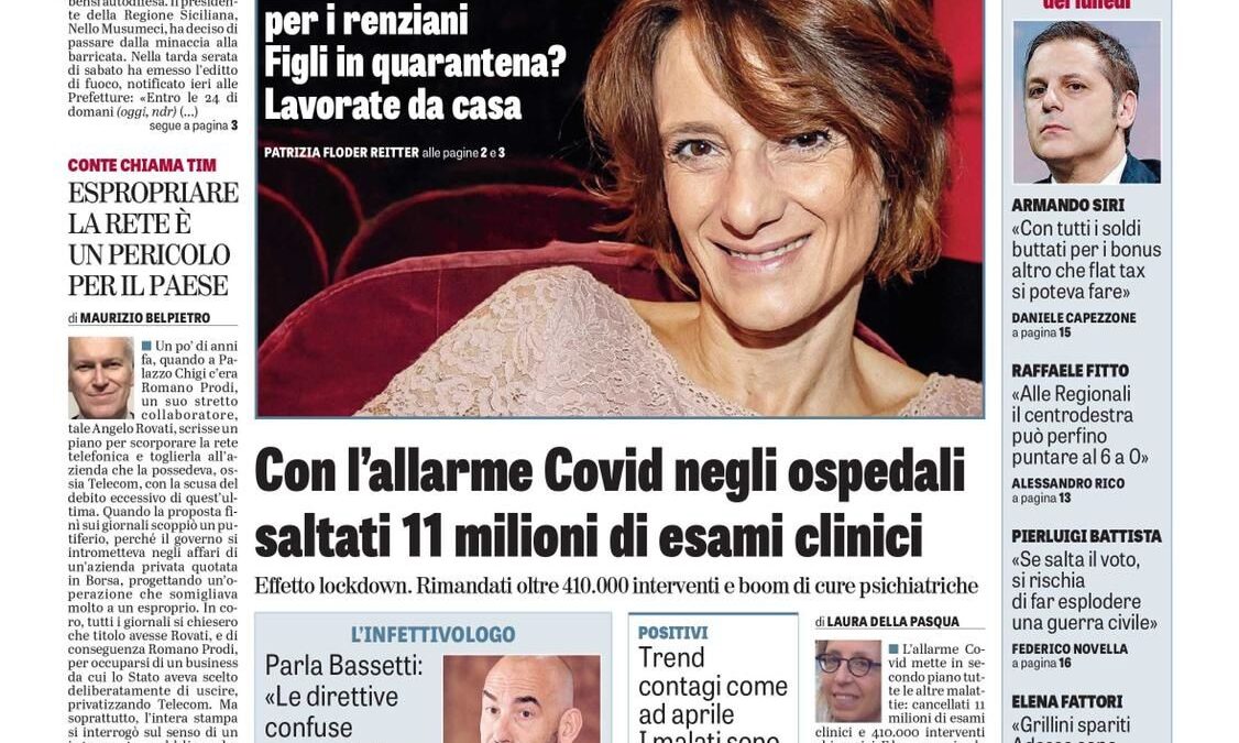 Oggi in edicola
