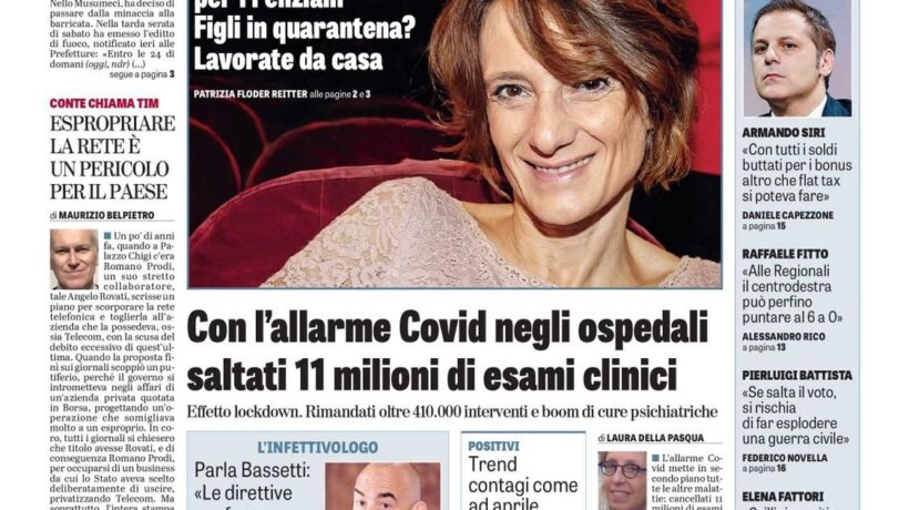 Oggi in edicola