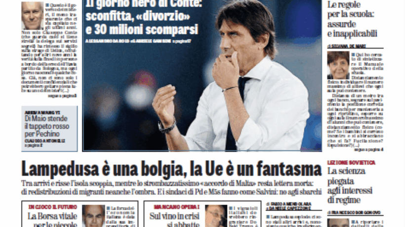 Oggi in edicola