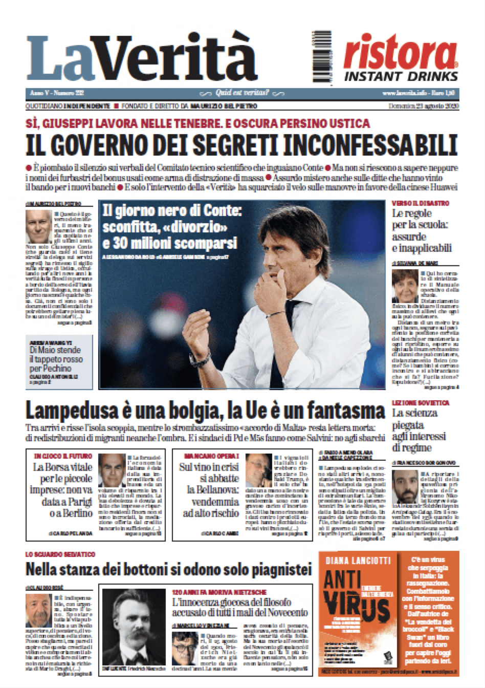Oggi in edicola