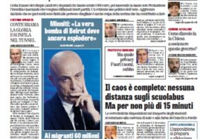 Oggi in edicola