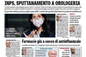 Oggi in edicola