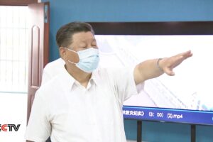 Il reportage di Cctv sulle inondazioni della provincia di Anhui