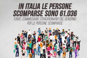 In Italia le persone scomparse sono 61.036