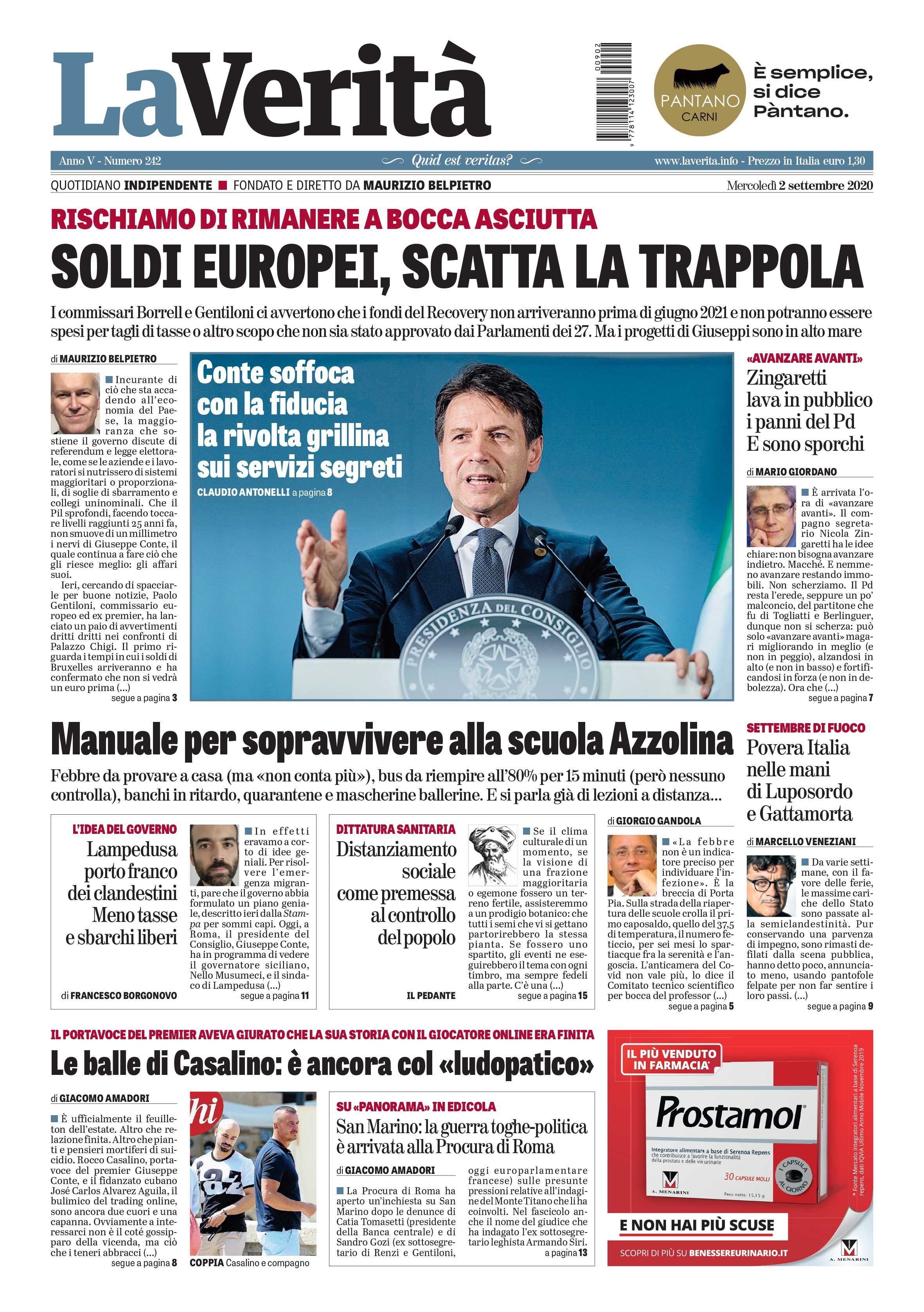 Oggi in edicola