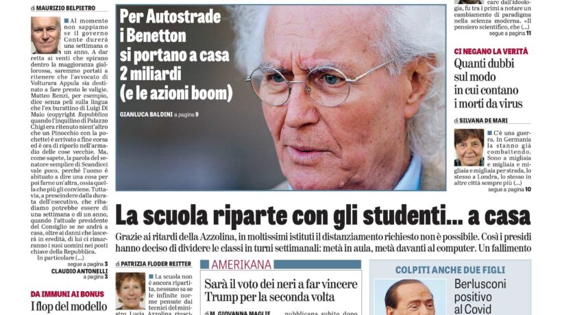 Oggi in edicola