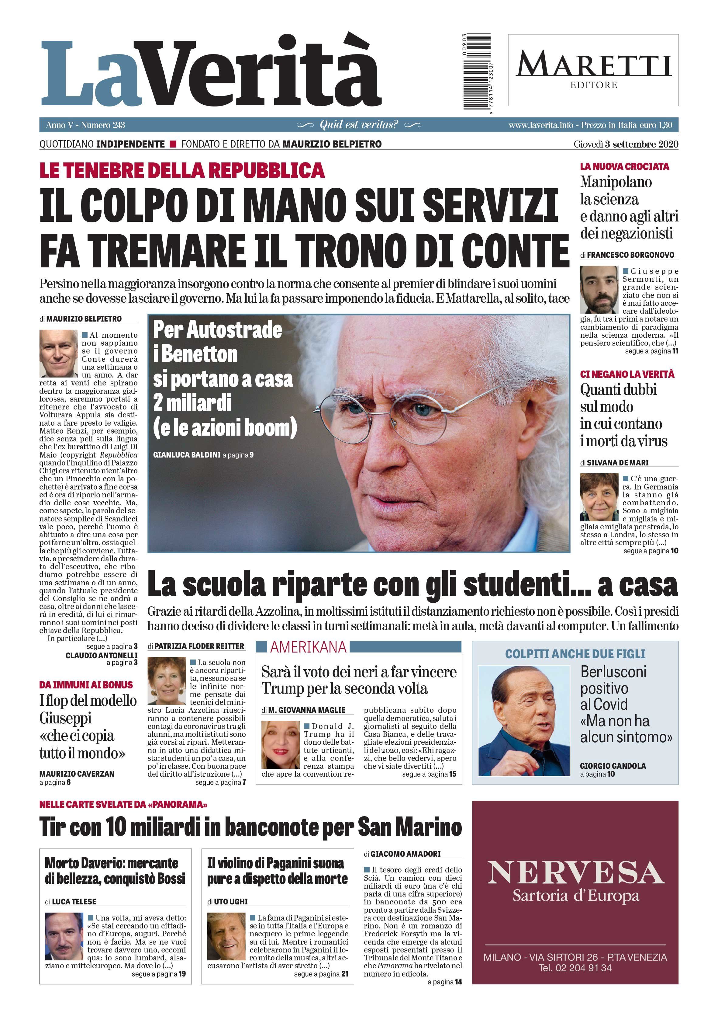 Oggi in edicola