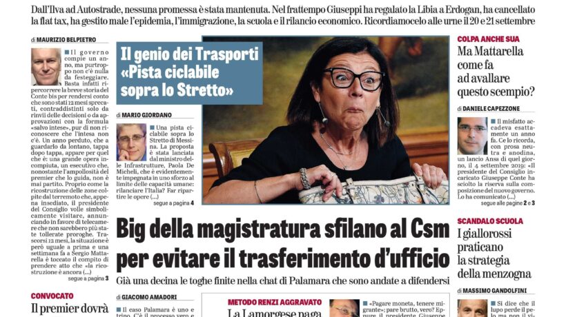 Oggi in edicola