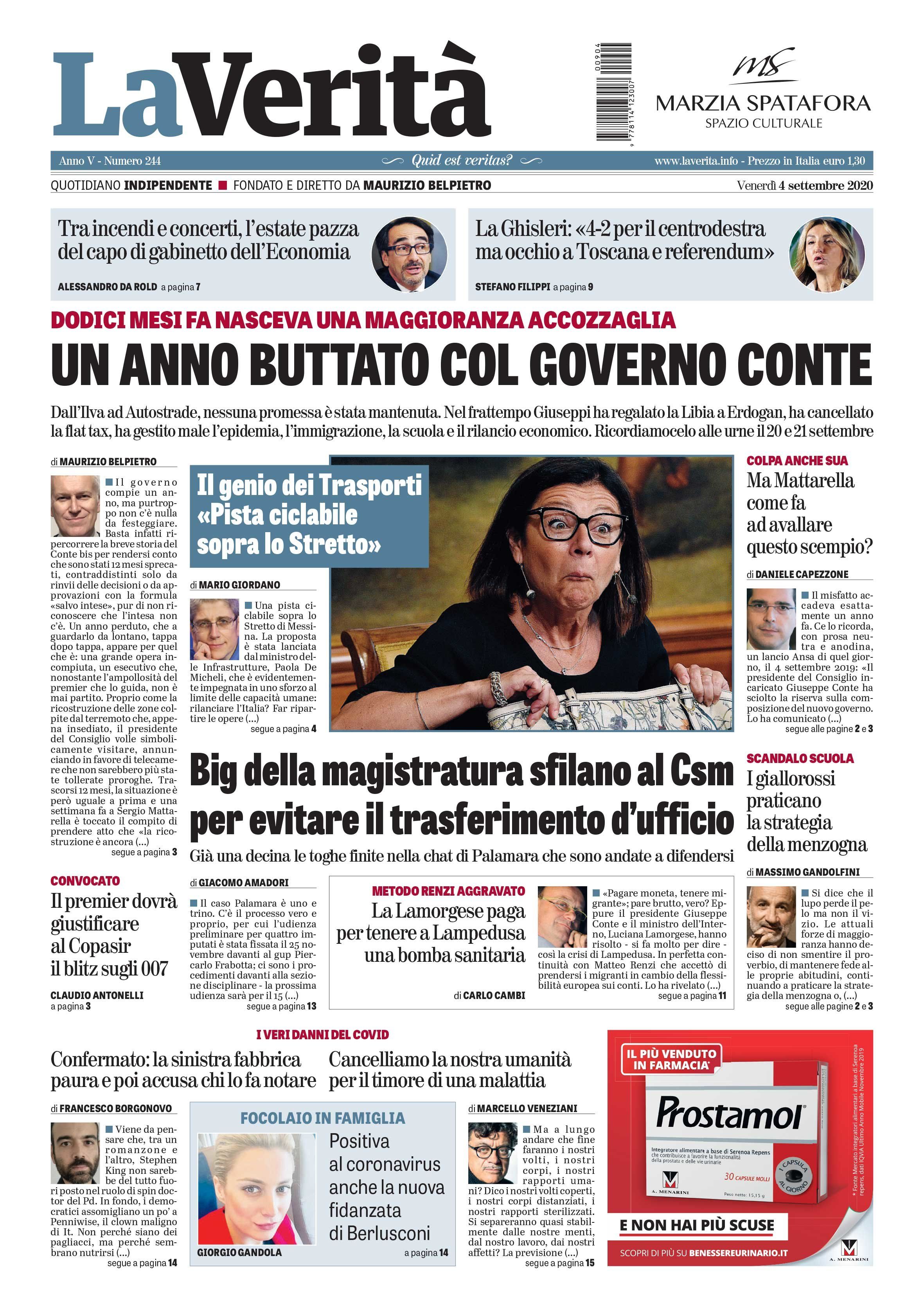 Oggi in edicola