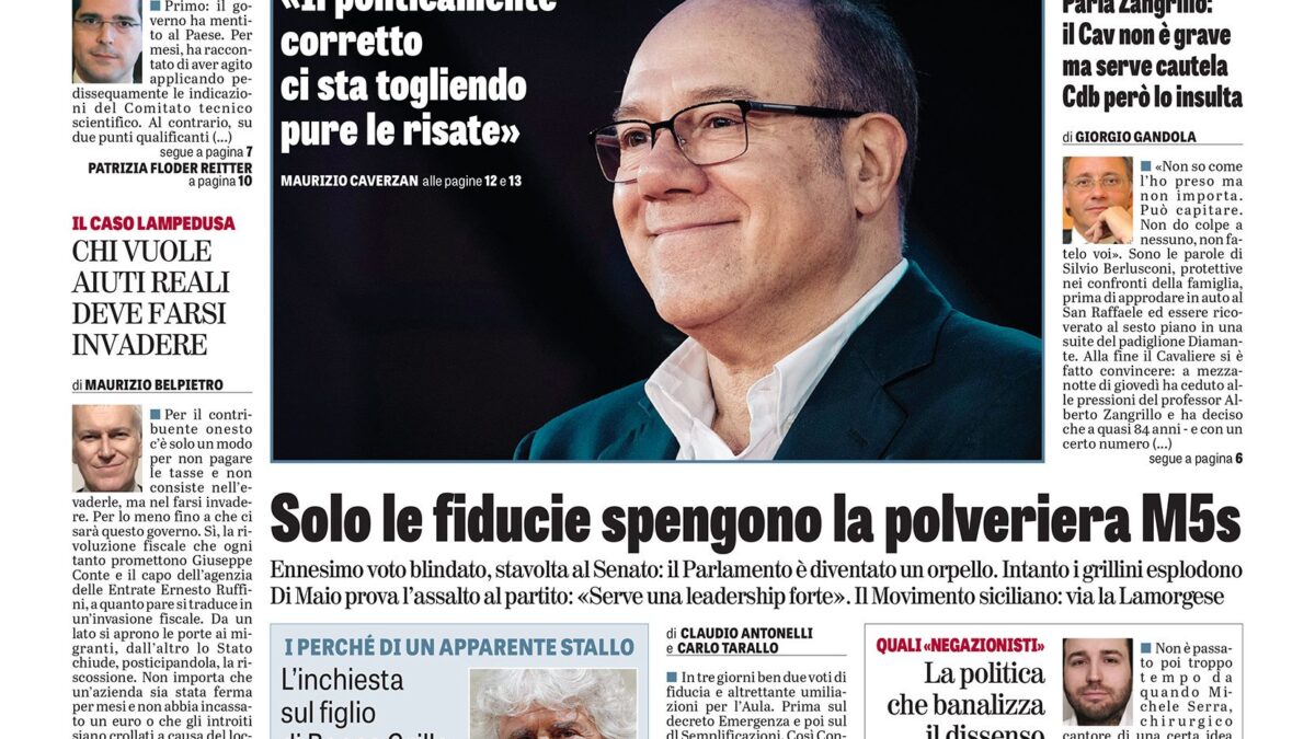 Oggi in edicola