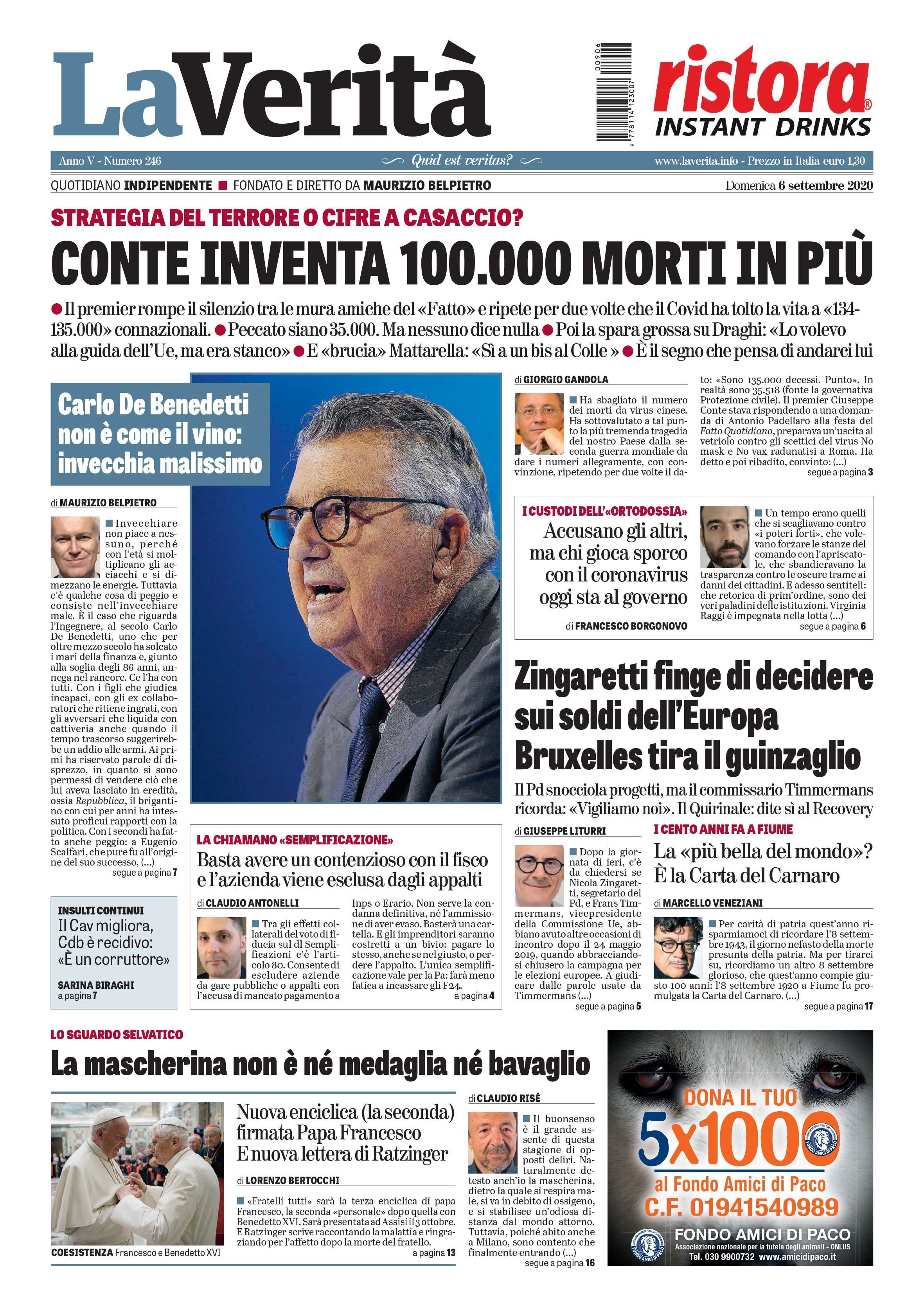 Oggi in edicola