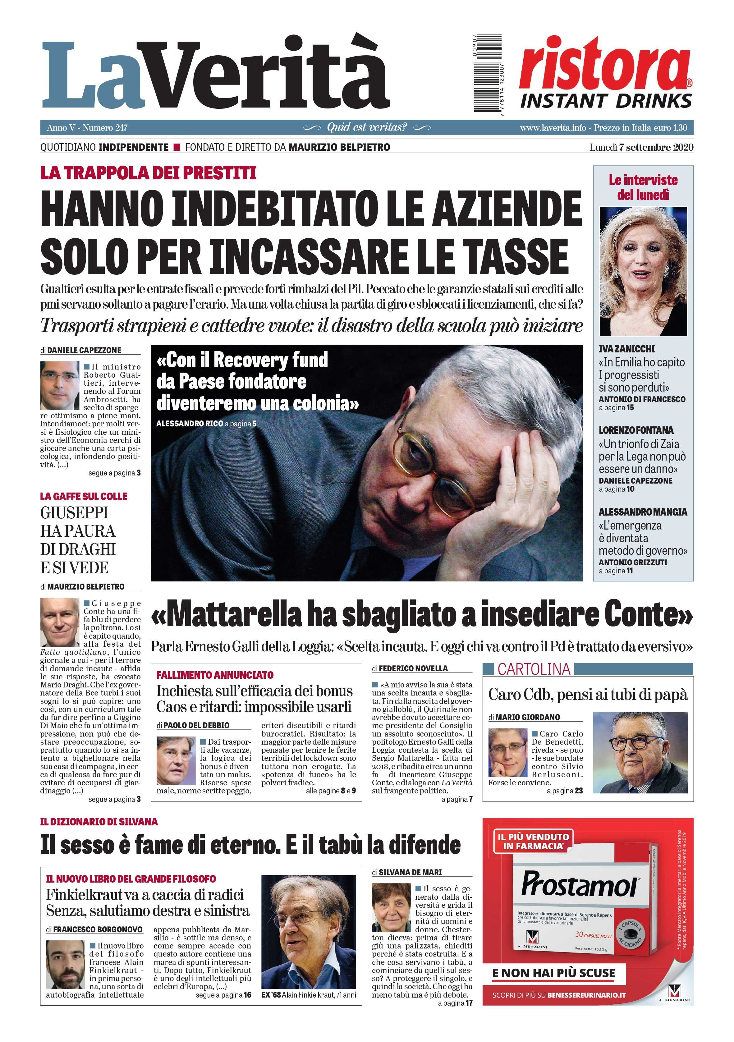 Oggi in edicola