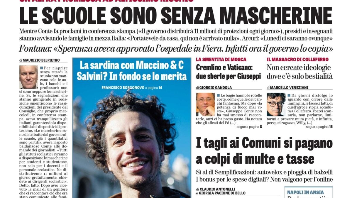 Oggi in edicola