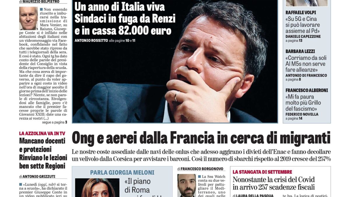 Oggi in edicola