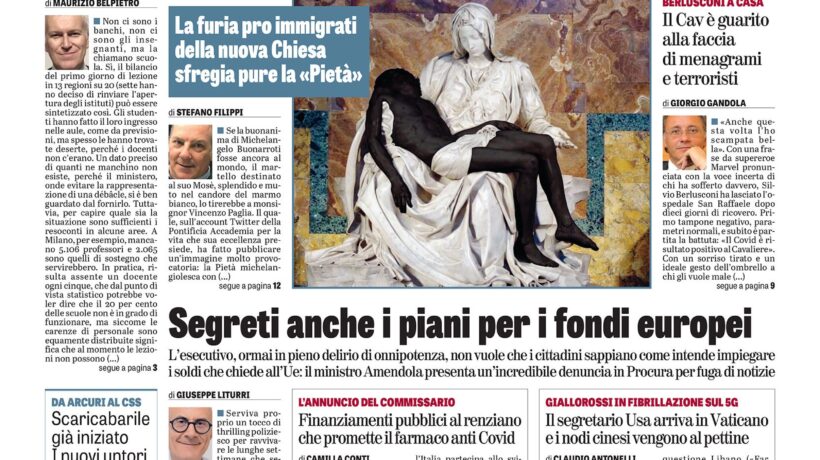 Oggi in edicola
