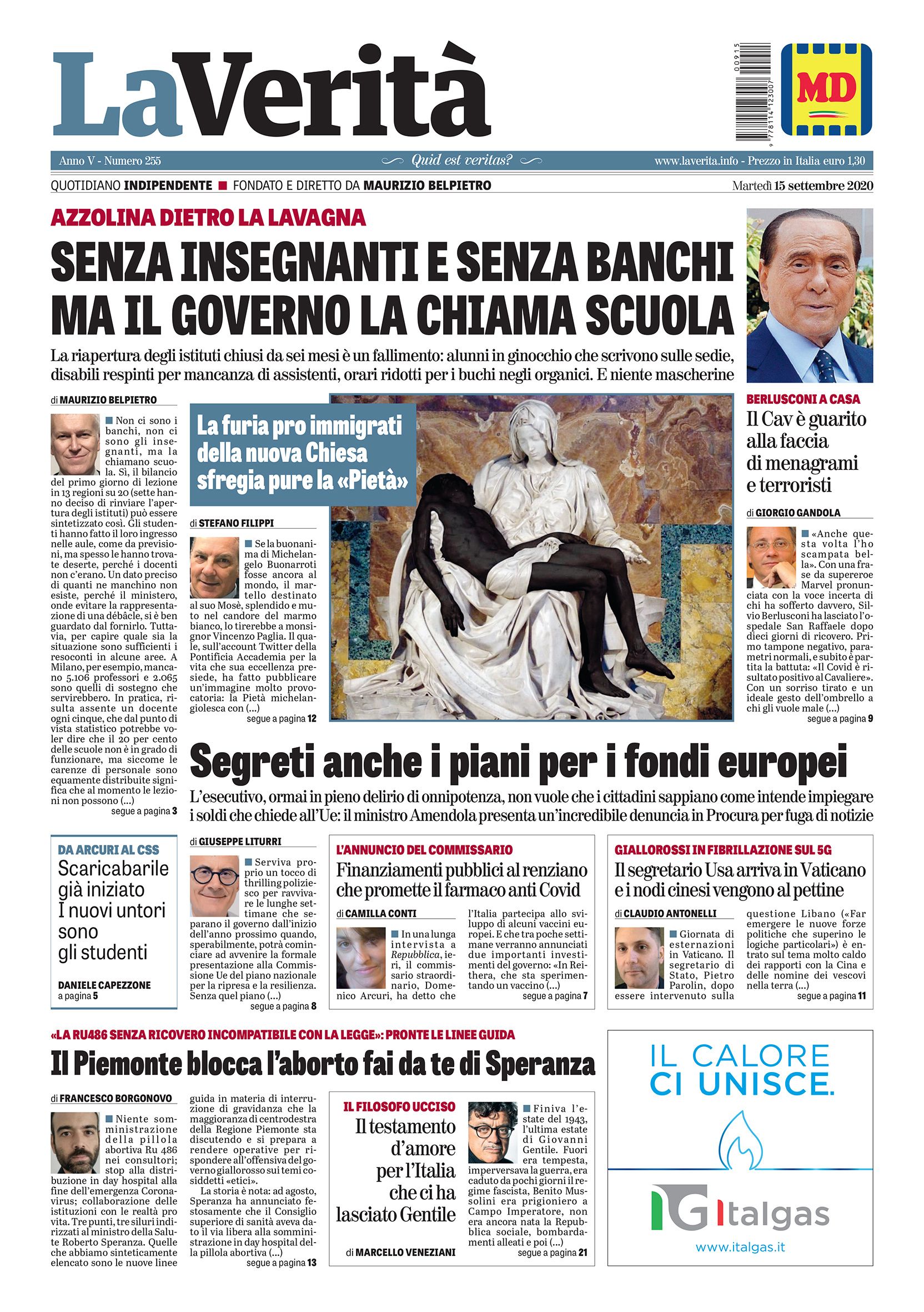 Oggi in edicola